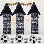 Soccer Sleepover Party Set, Tee Pee Soccer Birthday Party Box