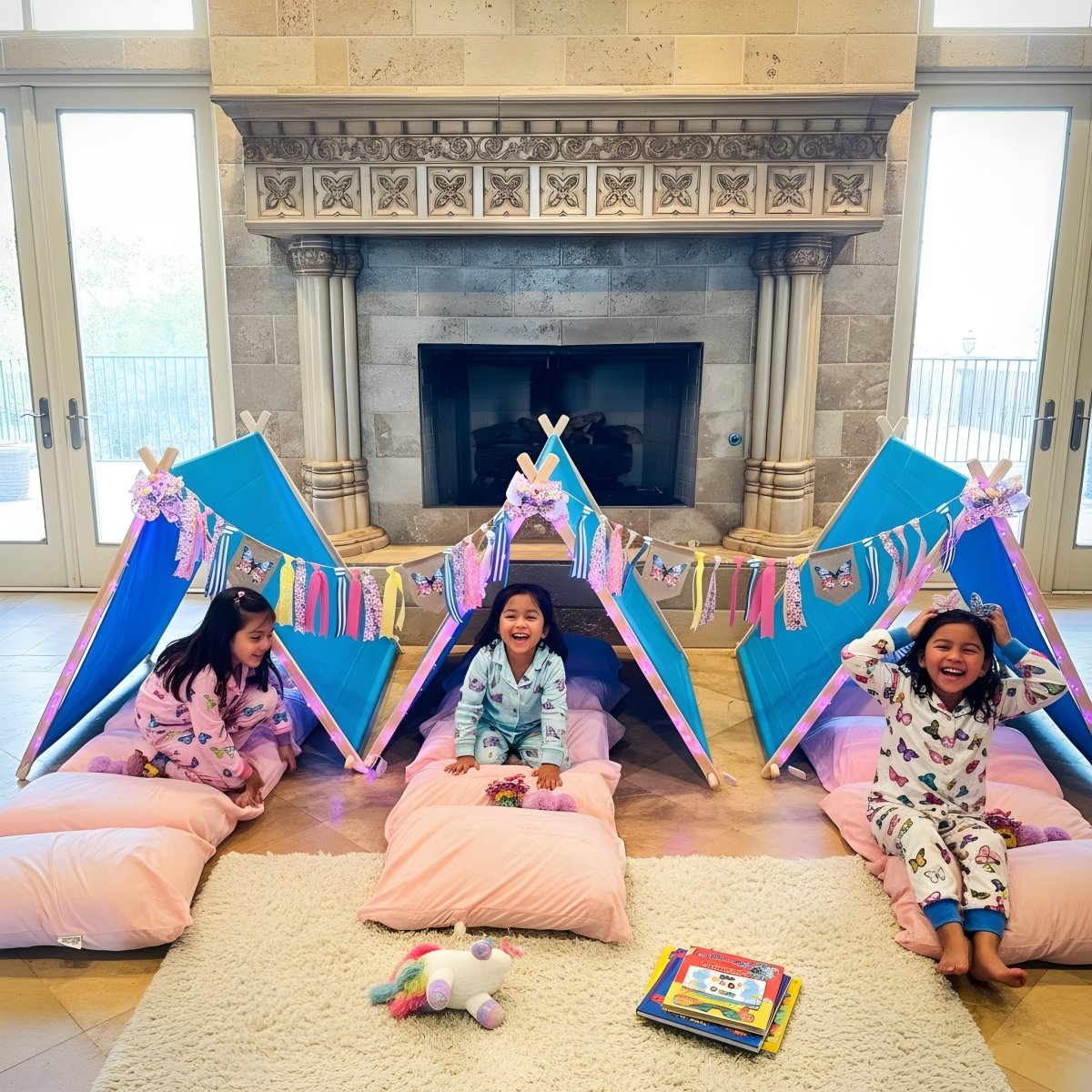 butterfly tent Magical Butterfly Sleepover Party Supplies Kit – Chicky Chicky Bling Bling