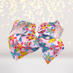 Butterfly hair clip- Butterfly clips- Butterfly print bow for hair- butterfly hair barrette- butterfly hair bow