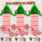 Strawberry Themed Party, Sleepover Birthday Party Kit