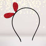 Animated Bling Bow Headband, Rhinestone Bow Headband