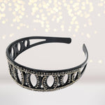 Bling Tiara Headband, Bling Stone Plastic Headband