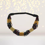 Bohemian Strands Beaded Headband