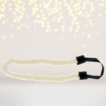 Braided Pearl Headband, Pearl Wedding Headband