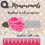 Charming Soft Cotton Rose Headband