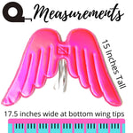 Girls Hologram and Glitter Angel, Unicorn, Fairy Costume and Dress up Wings