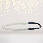 Girls Shimmering Braid Beaded Headband