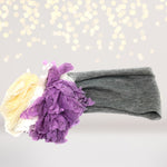 Girls Soft Floppy Lace Baby and Toddler Headband