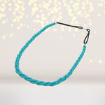 Girls Twisted Colorful Beads Headbands