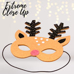 Toddler Reindeer Face Mask