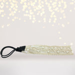 Headband - Lace And Tiny Pearls Wedding Lace Headband