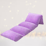 Pillow Bed Floor Lounger - Lavender Purple Pillow Bed Case, Pillow Bed Floor Lounger