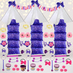 Party Bundle - Little Doc Tee Pee Tent Birthday Party, Doc Teepee Party Box, Decorations, Party Favors