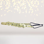 Metallic Flowers Bohemian Wedding Halo Headband