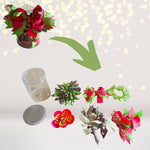 Green, Pink and Brown Mason Jar Party Favor