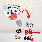 Party Favors - Red Polka Dot Party Jar Favor