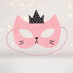 Costume - Pink Princess Kitty Cat Felt Costume Face Mask