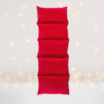 Pillow Bed Floor Lounger - Red Pillow Bed, Pillow Bed Floor Lounger, Glamping