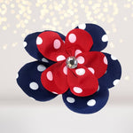 Hair Flower - Ribbon Hair Flowers, Hair Flower Clips For Girls