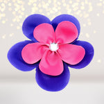 Hair Flower - Ribbon Hair Flowers, Hair Flower Clips For Girls