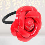 Hairband - Shiny Flower Hairband Pony Tail