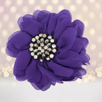Hair Flower - Simply Elegant Hair Flower And Brooch