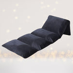 Pillow Bed Floor Lounger - Solid Black Pillow Bed Case, Pillow Bed Floor Lounger