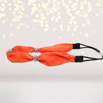 Headband - Sparkle Bead And Scarf Headband, Sparkly Headband