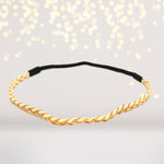 Suede Braided Headband, Braided Suede Bohemian Headband