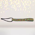Headband - Swedish Stitched Red And Green Headband