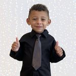Boys Adjustable Holiday Neck Ties, Neck Ties for Toddlers, Neck Ties for Little Boys - Chicky Chicky Bling Bling, LLC