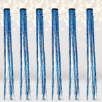 Hair Clip - Turquoise Hologram Hair Tinsel Extension