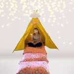 Play Set - Unicorn Tee Pee Play Set, Princess Sleepover Set