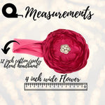 Headband - Vintage Burned Flower Headband