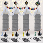 Party Bundle - Wizard Teepee Tent Party Set, Wizard Tee Pee Sleepover Party Set, Wizard Slumber Party Set