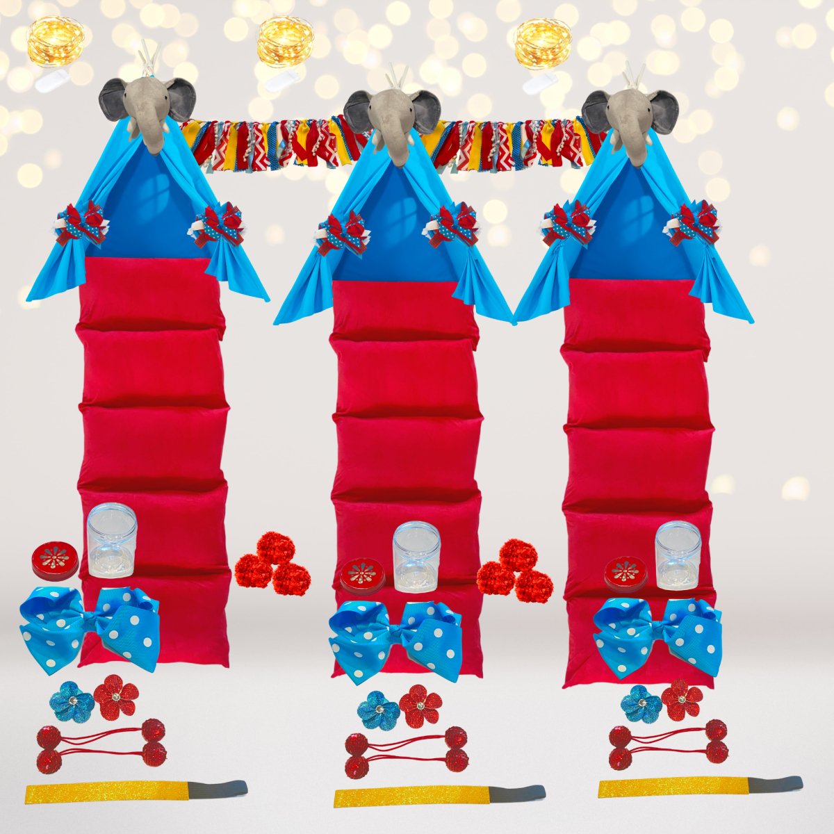 Circus Themed Party Kit, Carnival Themed Party Sleepover Set