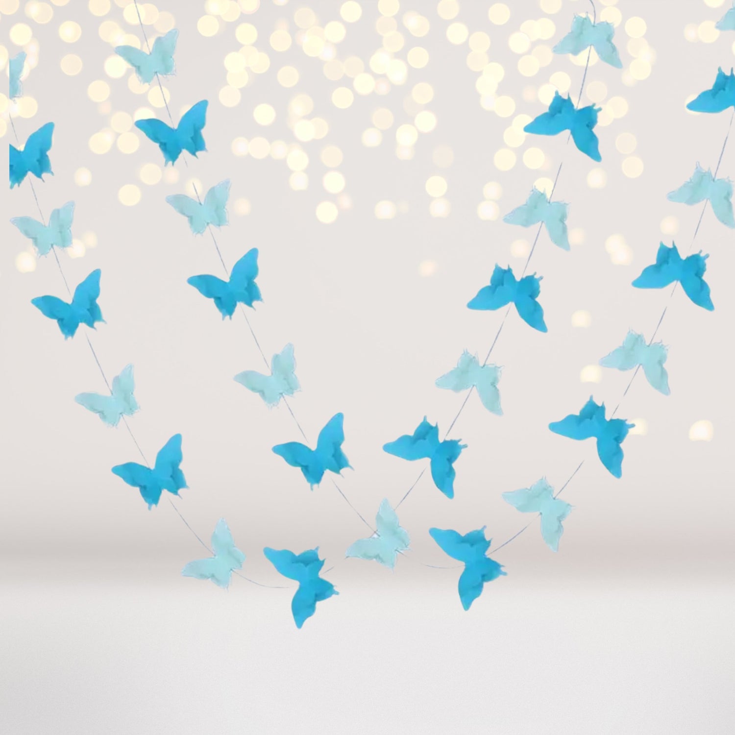 Paper Butterfly Garland