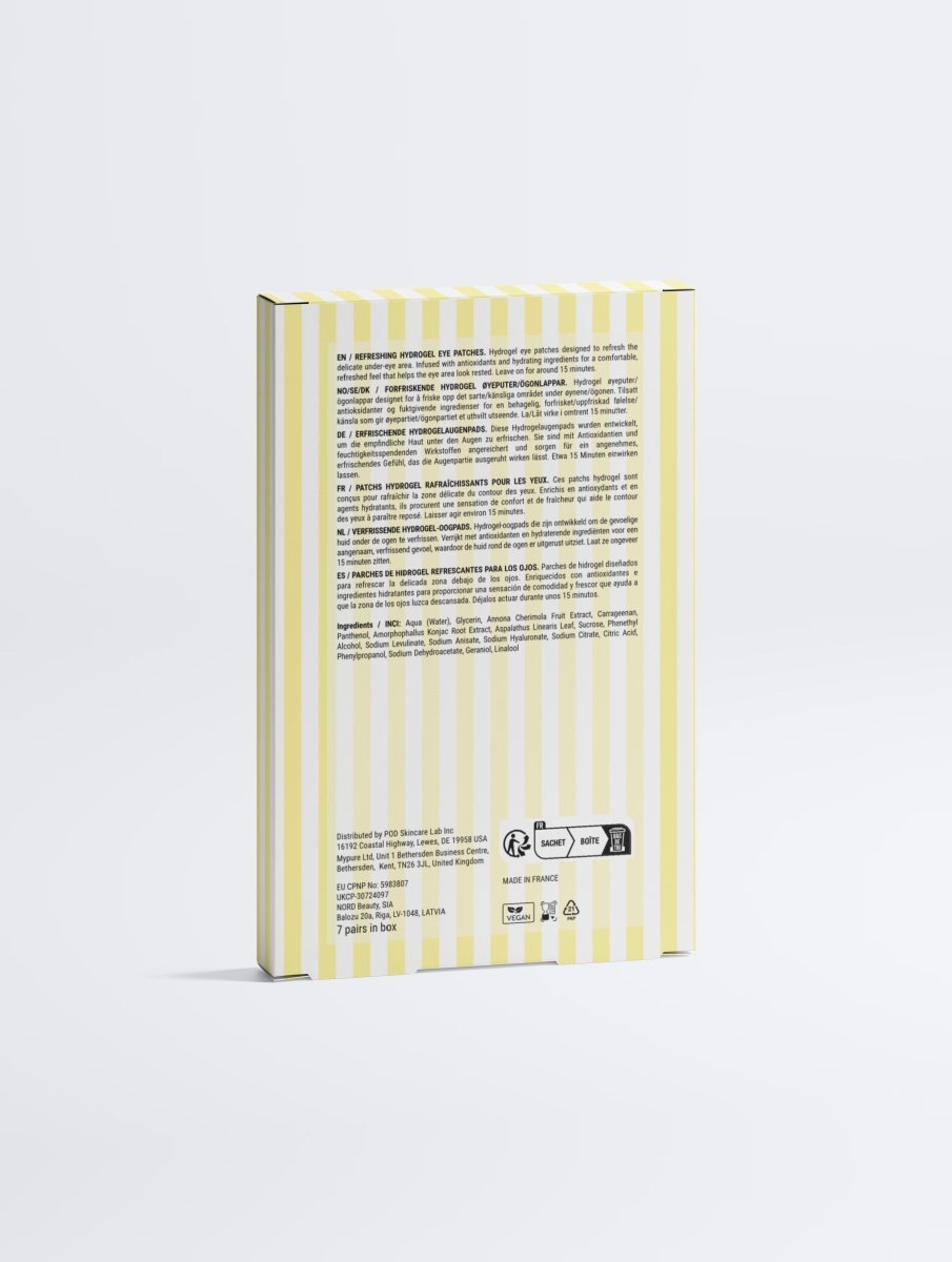 Anti-Fatigue Hydrogel Eye Patches