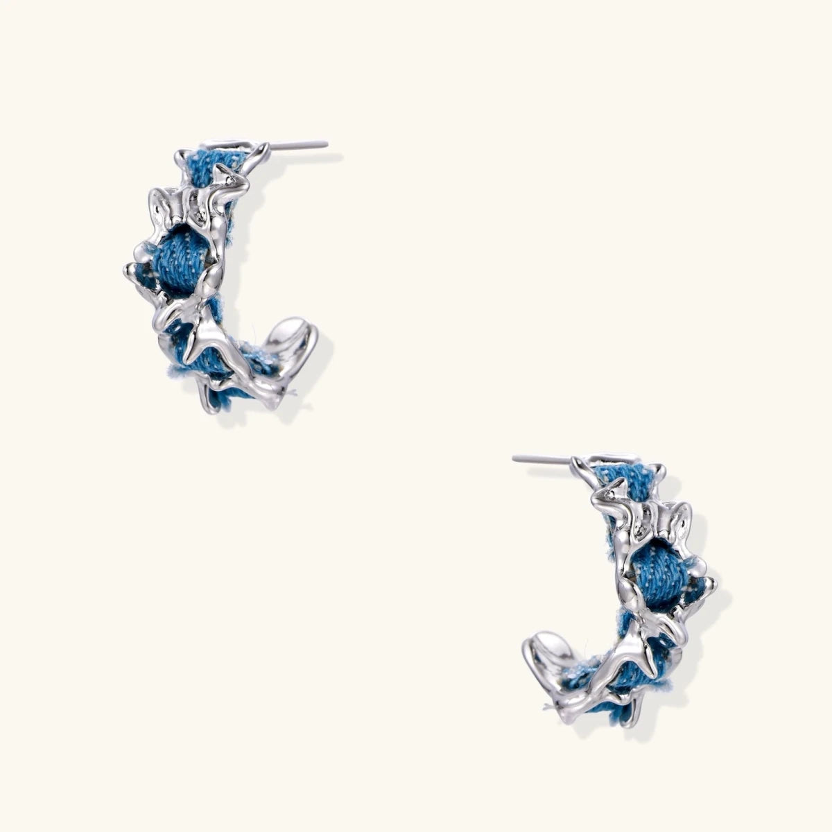 Azure Wave Hoops | Chicky Chicky Bling Bling