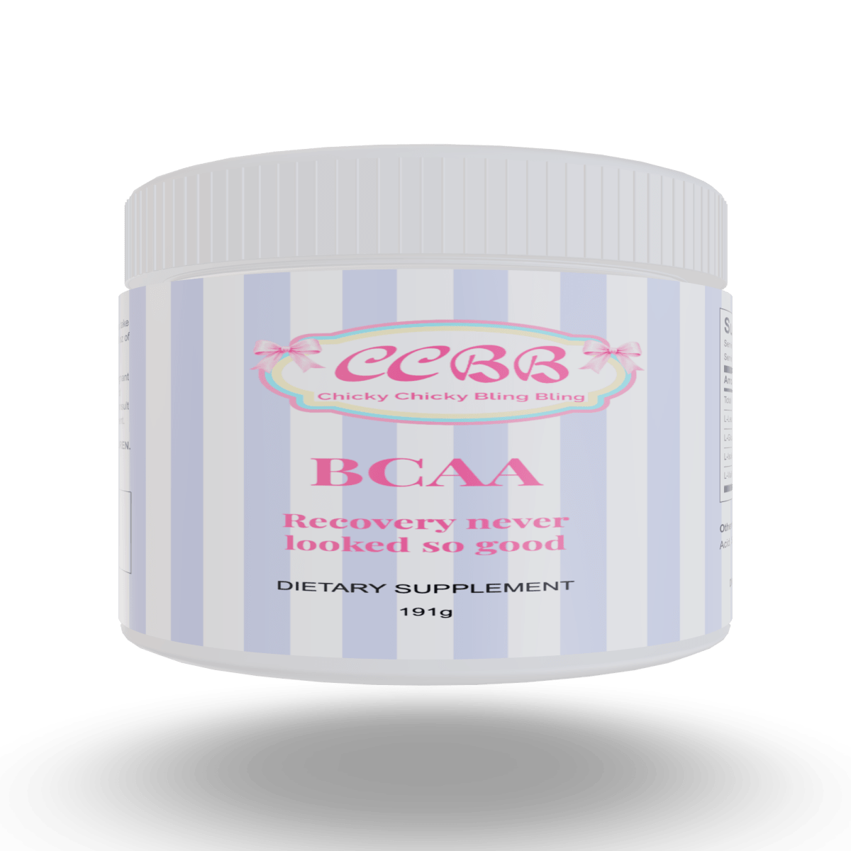 BCAA Amino Acid Muscle Recovery Powder by Chicky Chicky Bling Bling