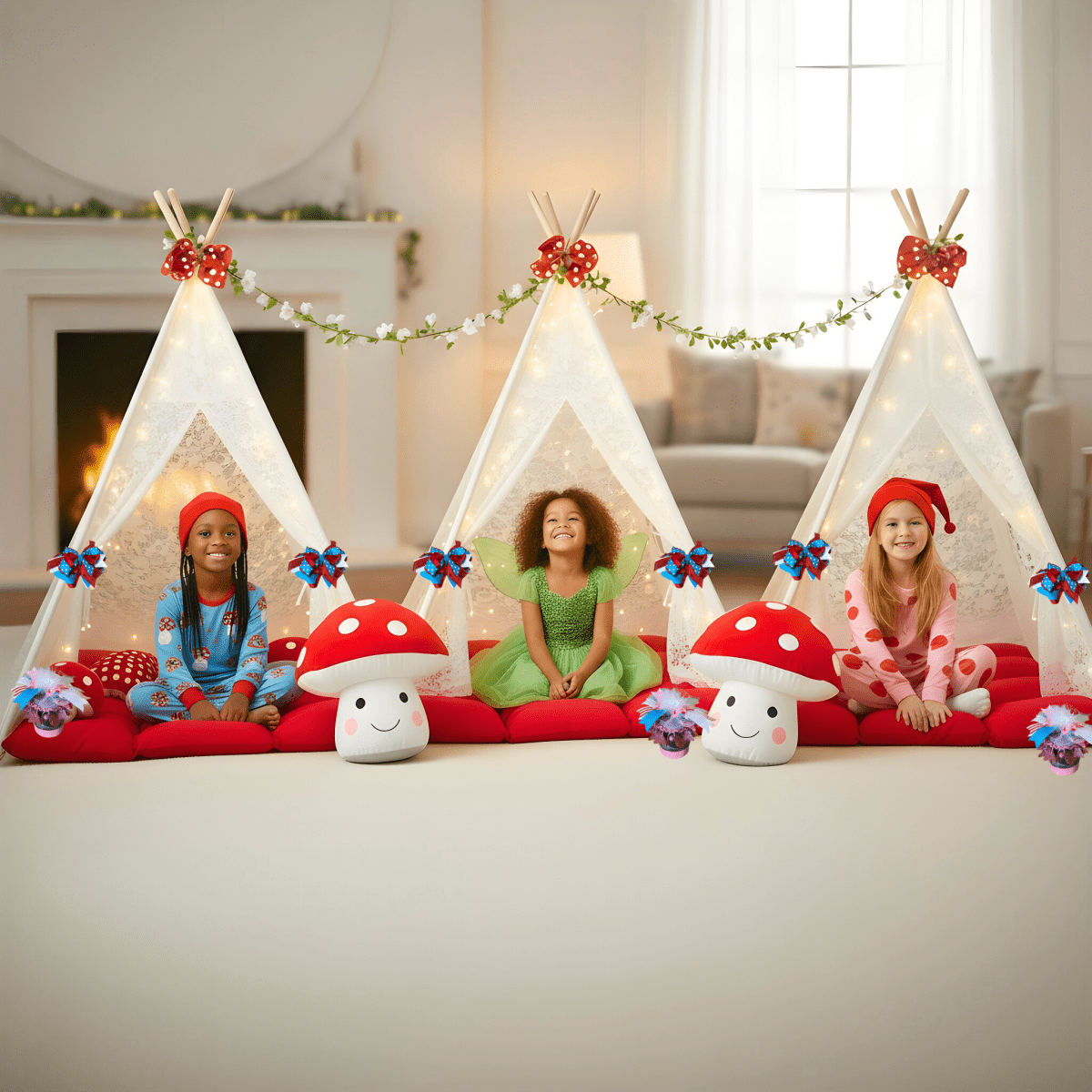 Birthday Gnome and Mushroom Party Sleepover Party Box