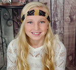 Bohemian Strands Beaded Headband