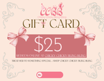 Chicky Chicky Bling Bling Digital Gift Card