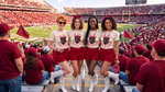 Classic Cardinal & White Game Day Relaxed Short-Sleeve Tee | Premium Comfort Tailgate Apparel
