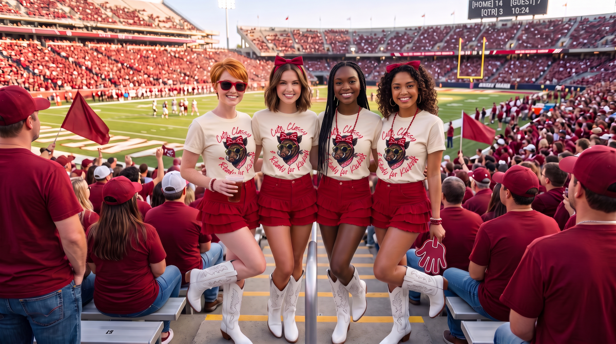 Classic Cardinal & White Game Day Relaxed Short-Sleeve Tee | Premium Comfort Tailgate Apparel