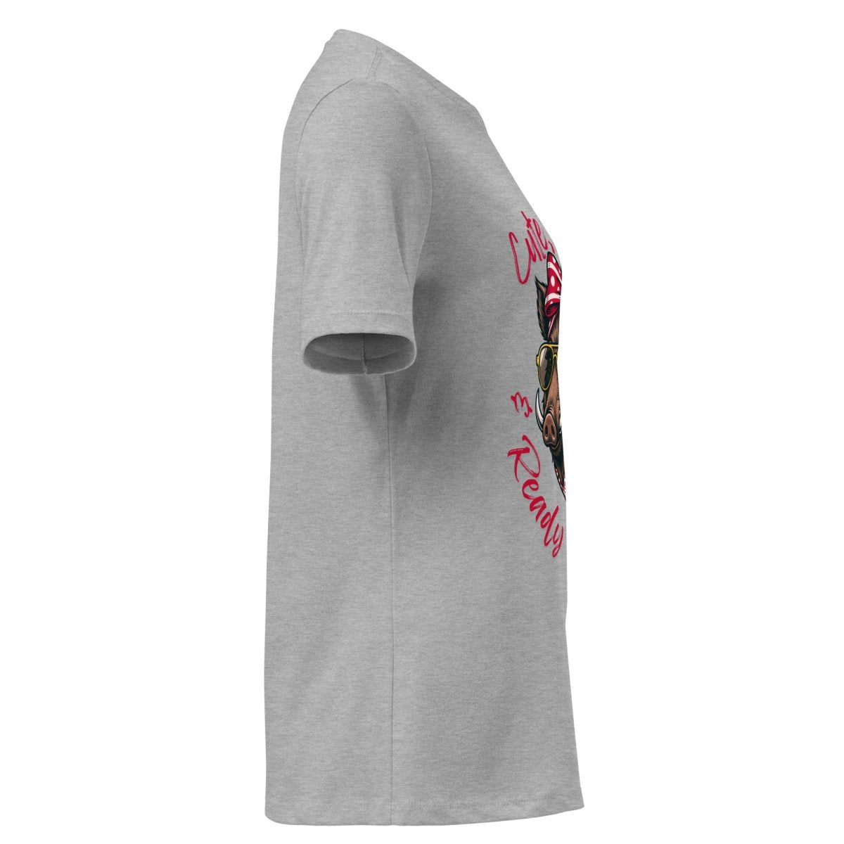 Classic Cardinal & White Game Day Relaxed Short-Sleeve Tee | Premium Comfort Tailgate Apparel