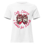 Classic Crimson & Cream Game Day Relaxed Short-Sleeve Tee | Premium Comfort Tailgate Apparel