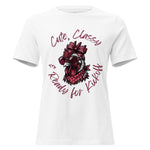 Classic Garnet & Black Game Day Relaxed Short-Sleeve Tee | Premium Comfort Tailgate Apparel
