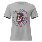 Classic Maroon Game Day Relaxed Short-Sleeve Tee | Premium Comfort Women’s College Tailgate Apparel