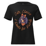 Classic Orange & White Game Day Relaxed Short-Sleeve Tee | Premium Comfort Tailgate Apparel